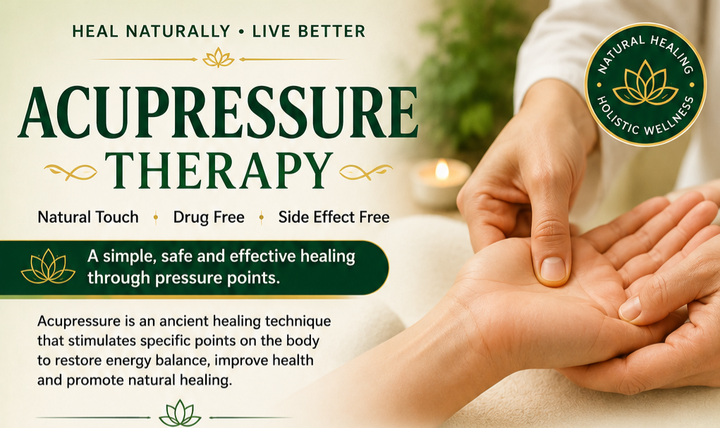 Acupressure treatment at URJA Acupuncture & Alternative Therapy Center  in Mumbai